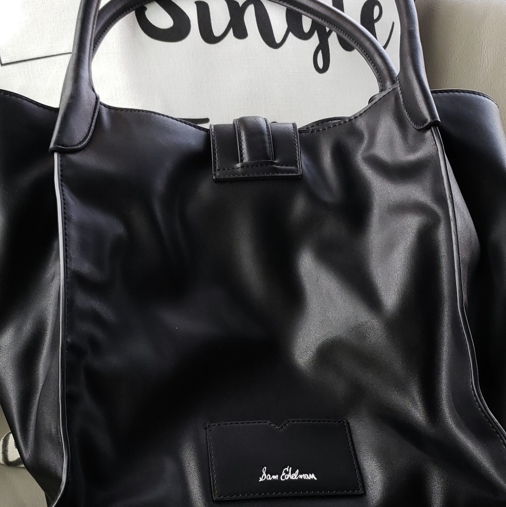 Sam Edelman black bag with clutch